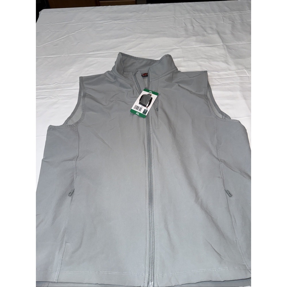 32 Degrees Heat Men's Full Vest in Gray Sz XL NWT